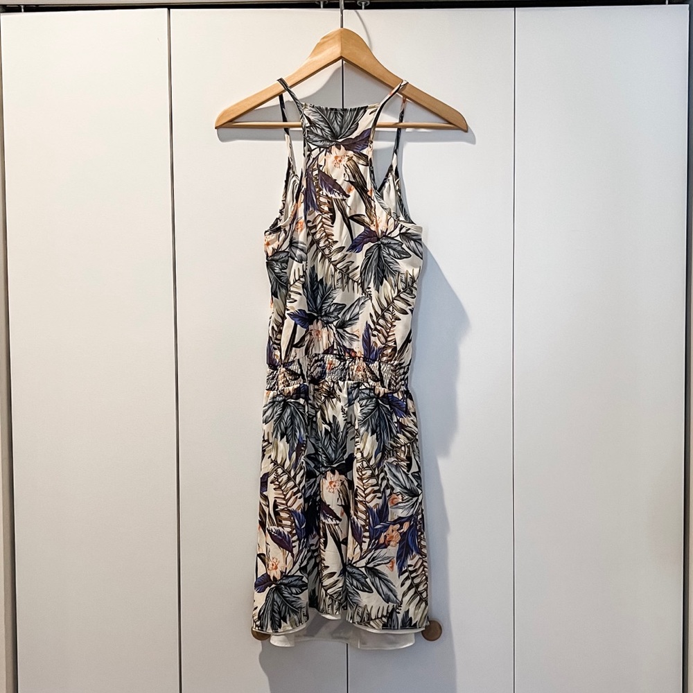 NWOT Marolli New York Tropical Floral Sun Dress - Picture 2 of 2